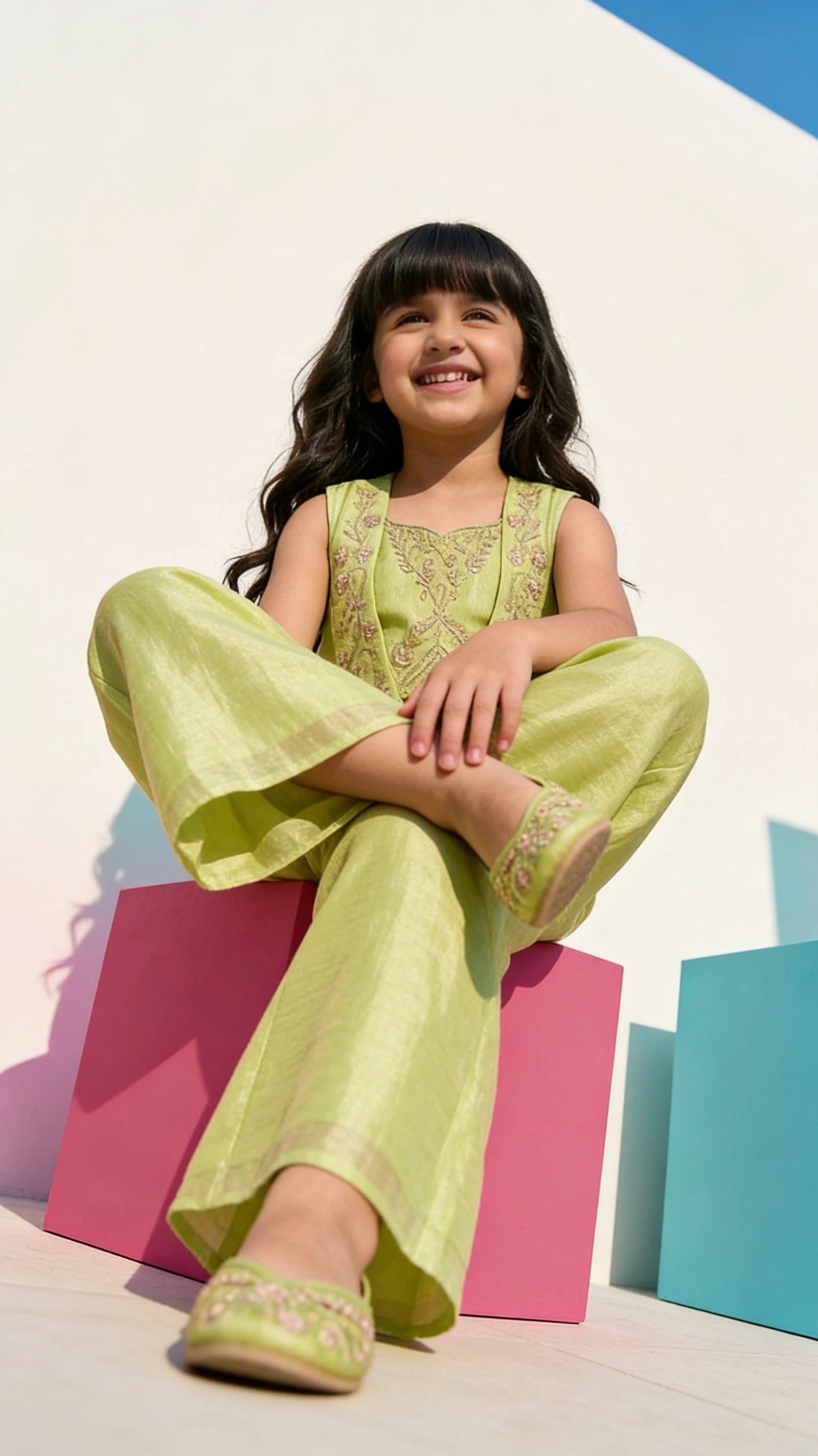 Lime Glow Co-Ord Set