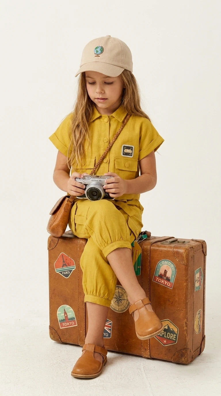 Mustard Travel Co-ord Set