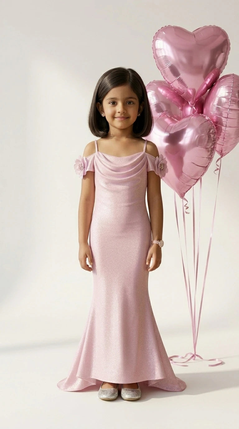 Blush Pink Princess Gown