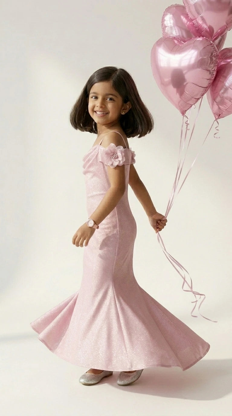 Blush Pink Princess Gown