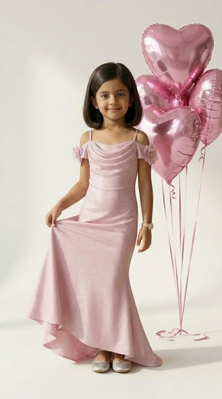 Blush Pink Princess Gown