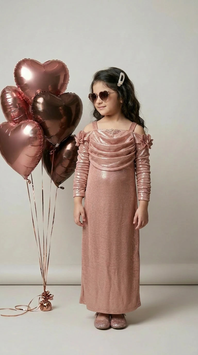 Rose Gold Princess Gown