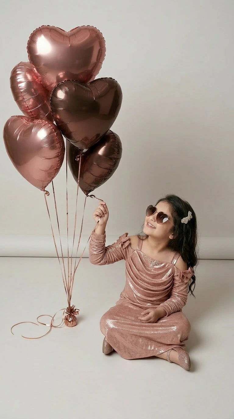 Rose Gold Princess Gown