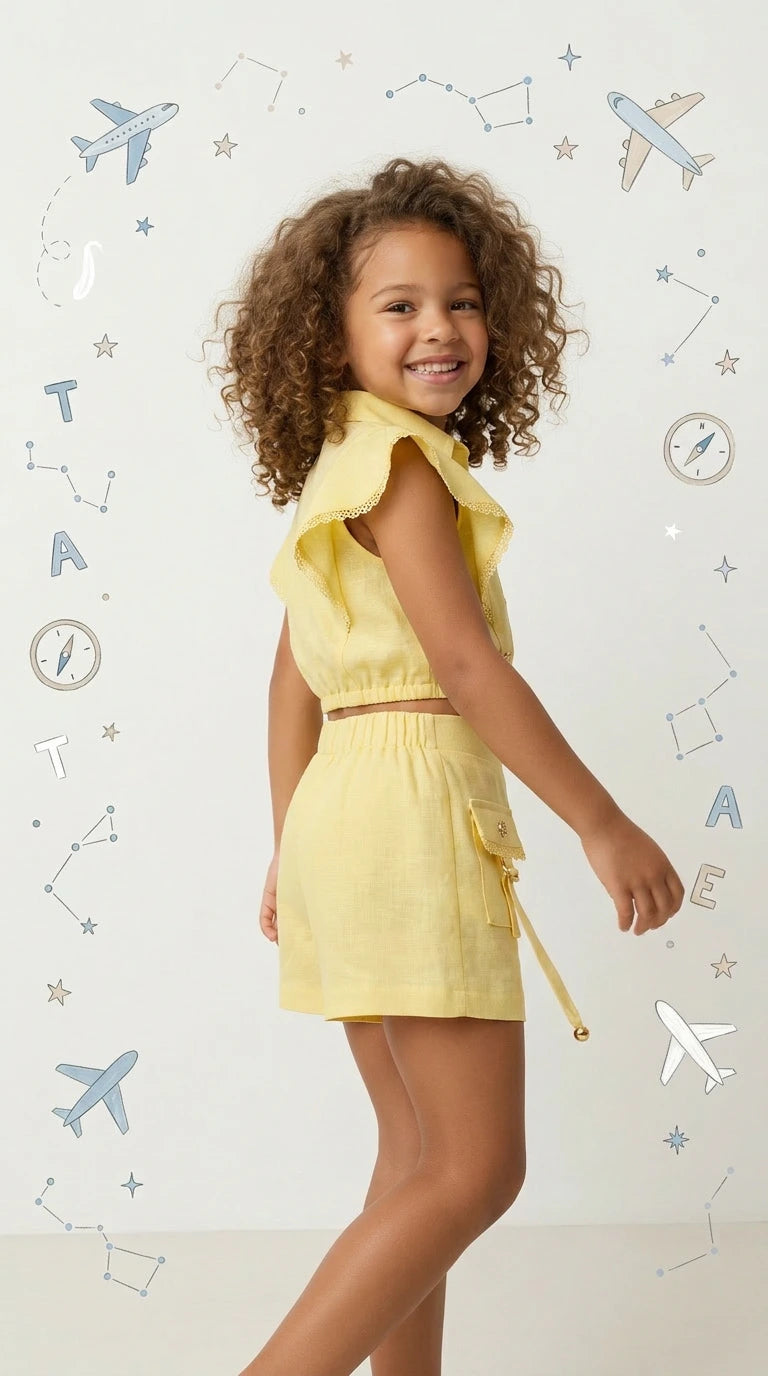 Sunshine Yellow Co-ord Set