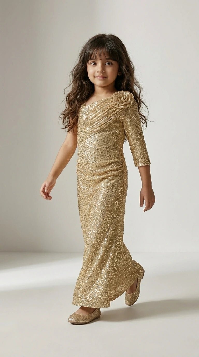 Golden Sparkle Gown