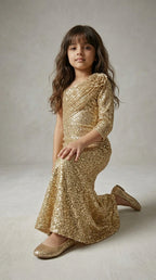 Golden Sparkle Gown