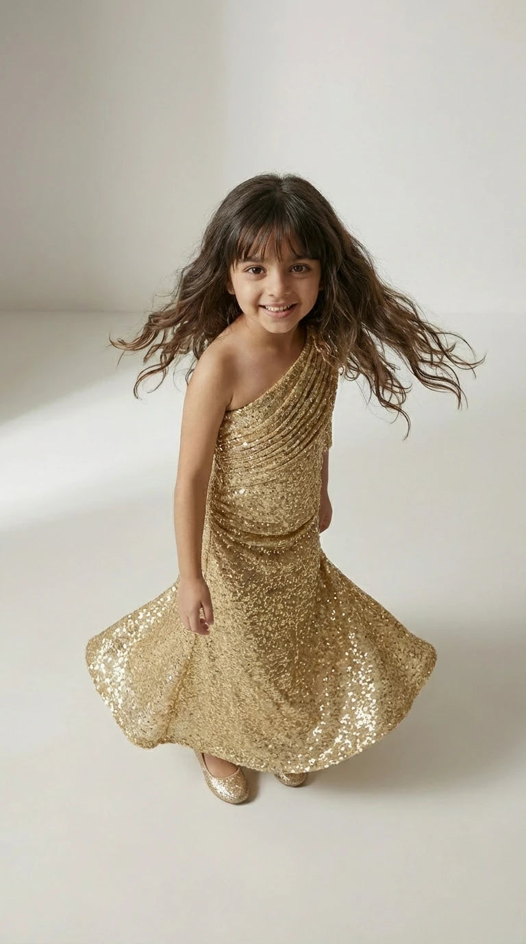 Golden Sparkle Gown