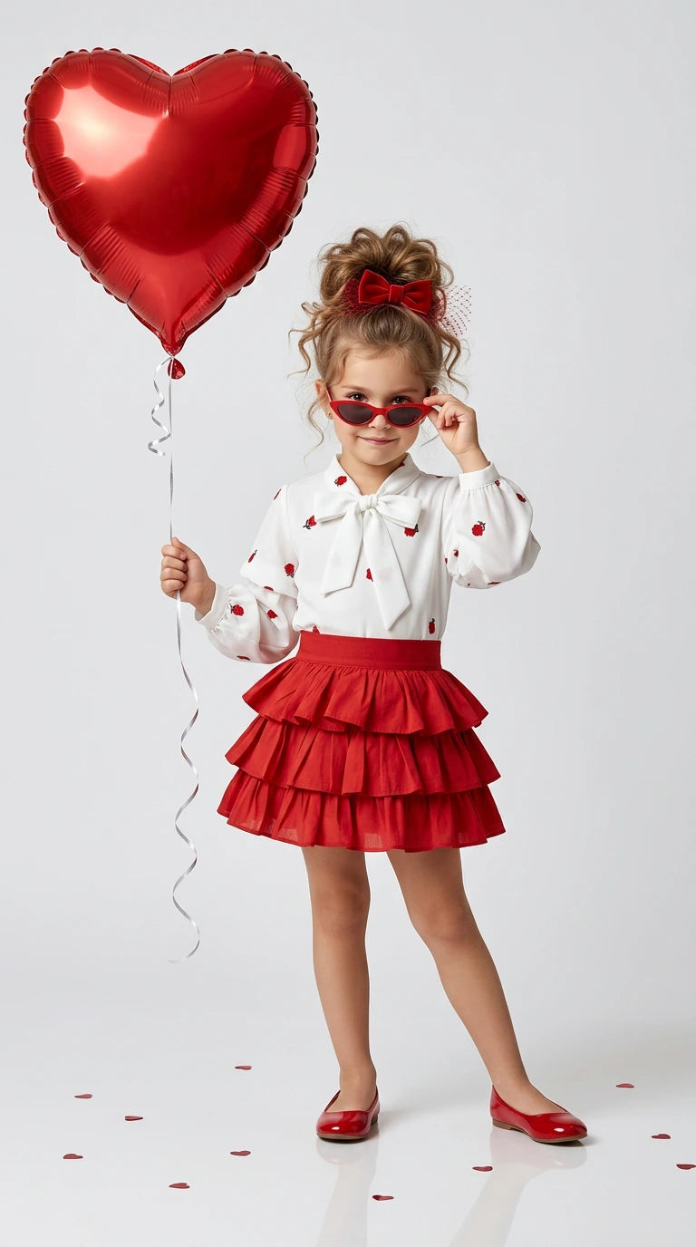 Cherry Pop Skirt Set