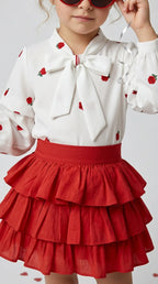 Cherry Pop Skirt Set