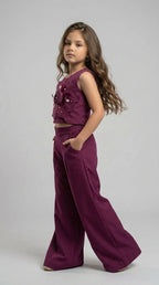 Plum Bloom Co-ord Set