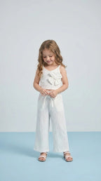 Ivory Wide-Leg Summer Set