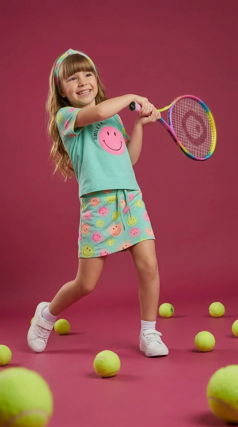 Smiley Sporty Co-ord Set