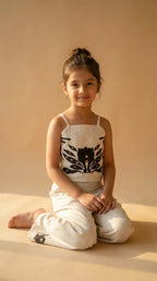 Ivory Handblock Co-ord Set