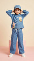 Denim Floral Co-ord Set