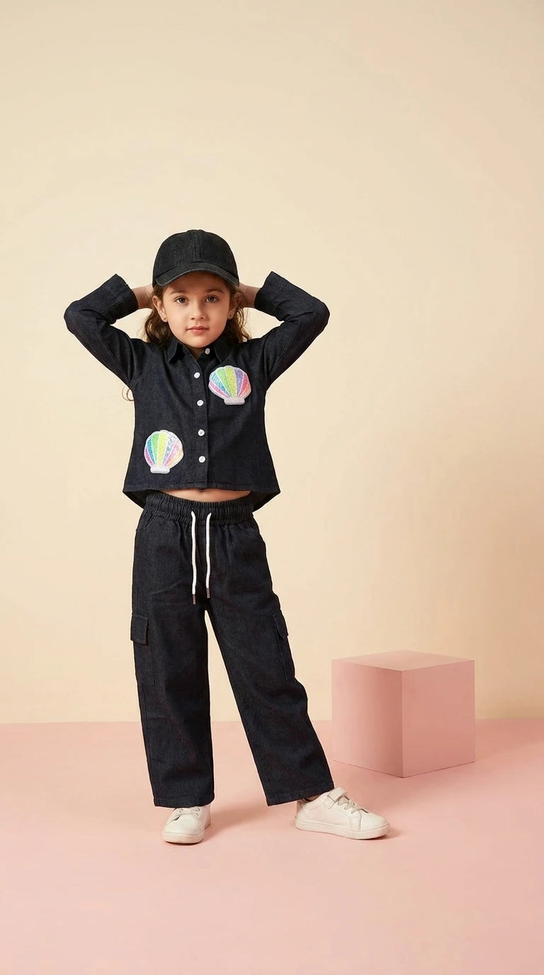 Midnight Denim Co-ord Set