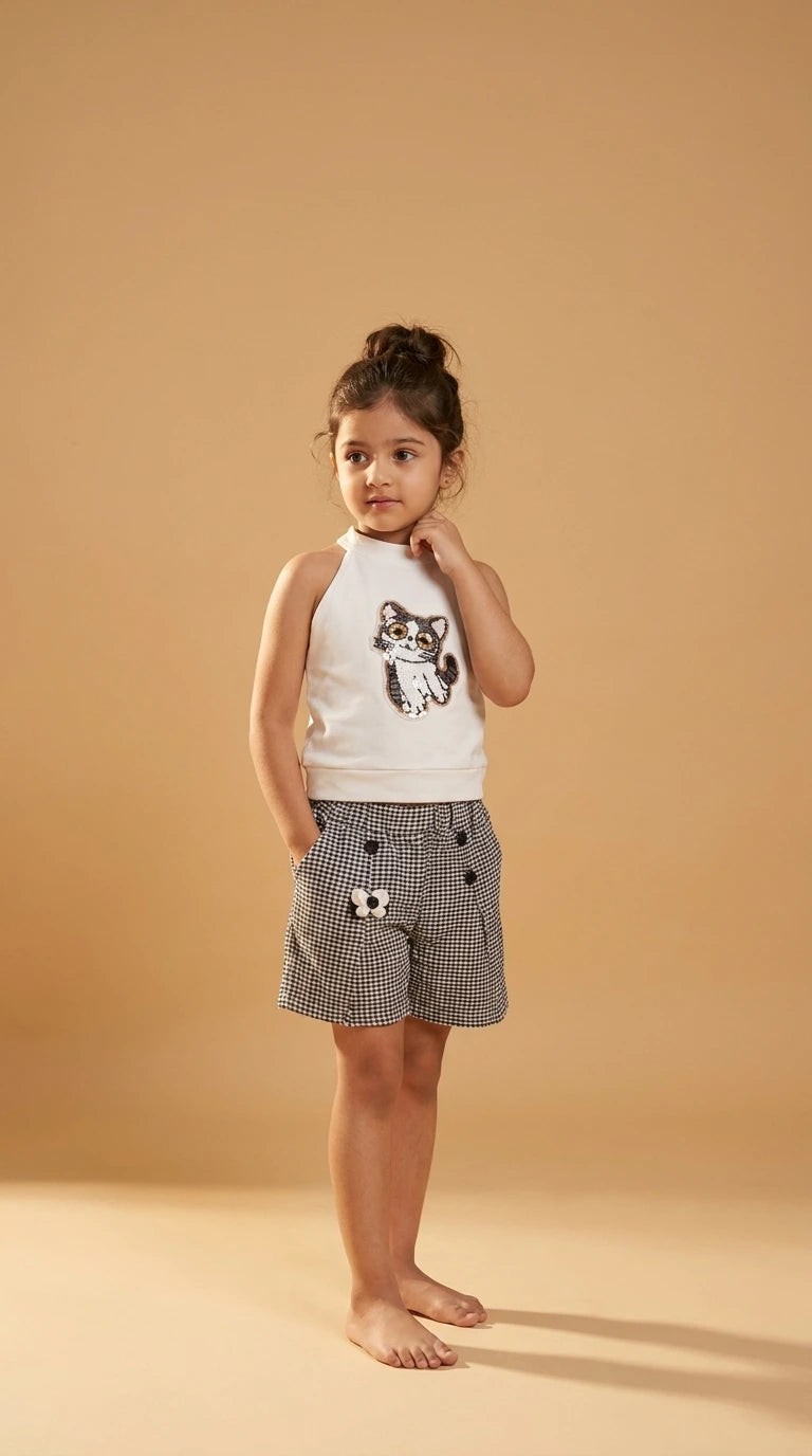 ETHNIA Kitty Play Co-ord Set