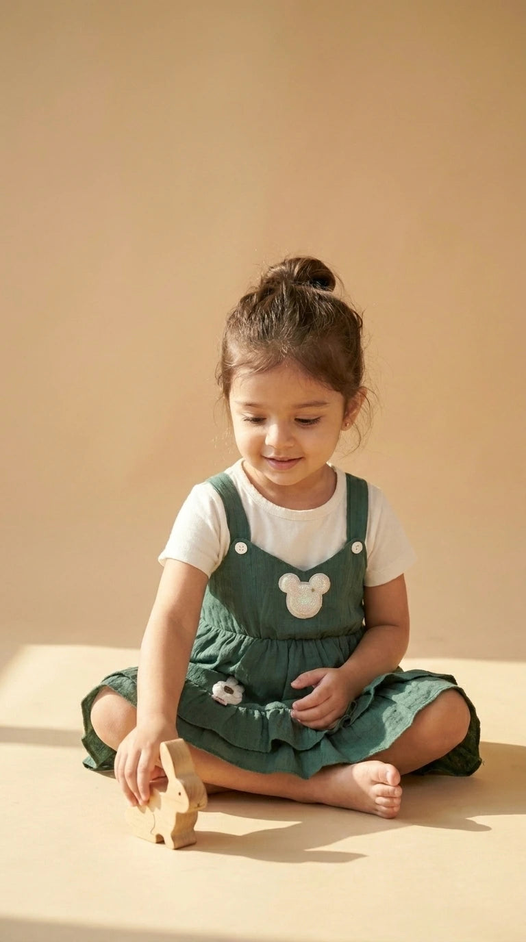ETHNIA Forest Bunny Dress Set