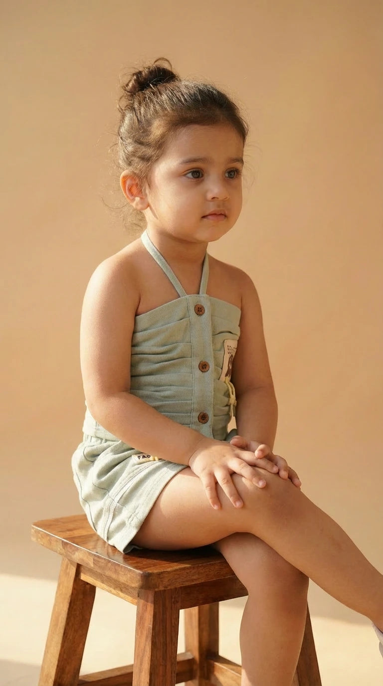 ETHNIA Mint Breeze Co-ord Set