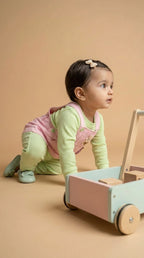 ETHNIA Bunny Dungaree Set