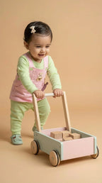 ETHNIA Bunny Dungaree Set