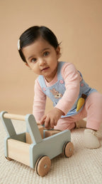 ETHNIA Little Bunny Denim Look Set