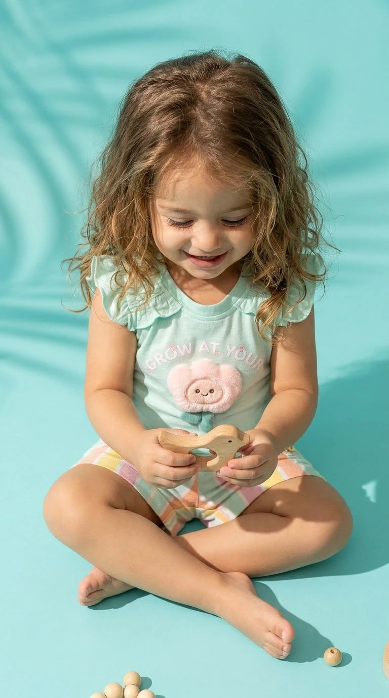 ETHNIA Aqua Play Co-ord Set