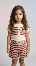 ETHNIA Cozy Stripe Knit Set
