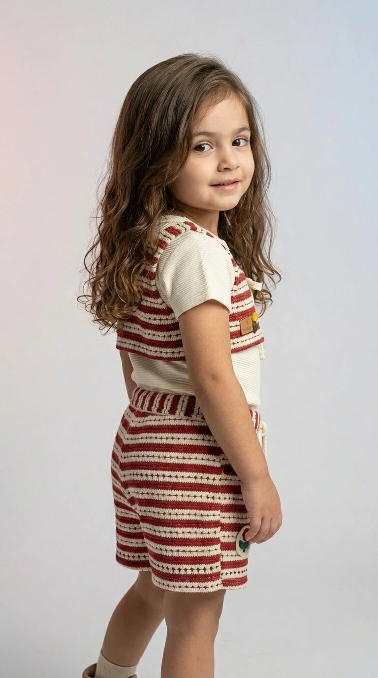 ETHNIA Cozy Stripe Knit Set