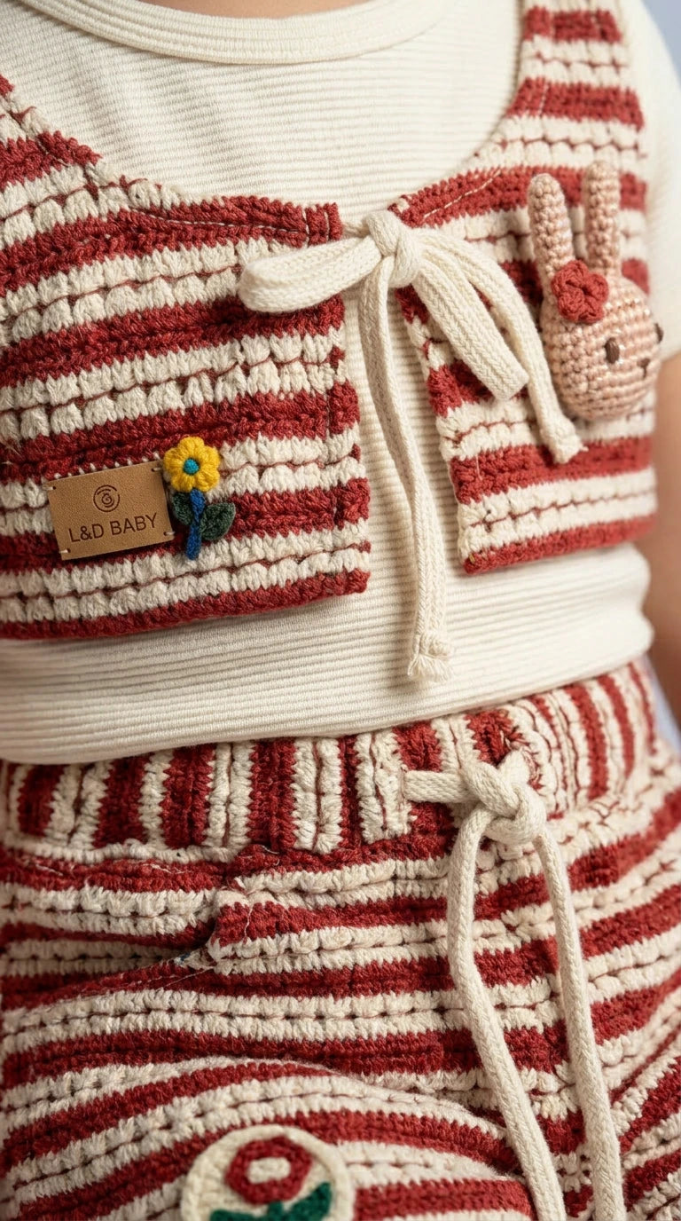 ETHNIA Cozy Stripe Knit Set