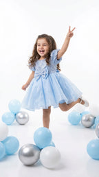 Sky Blue Celebration Dress