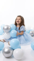 Sky Blue Celebration Dress