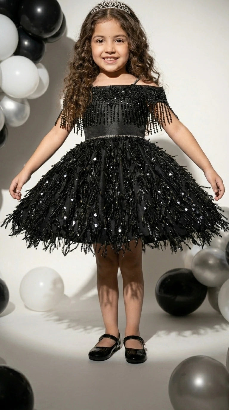 Midnight Glam Princess Dress
