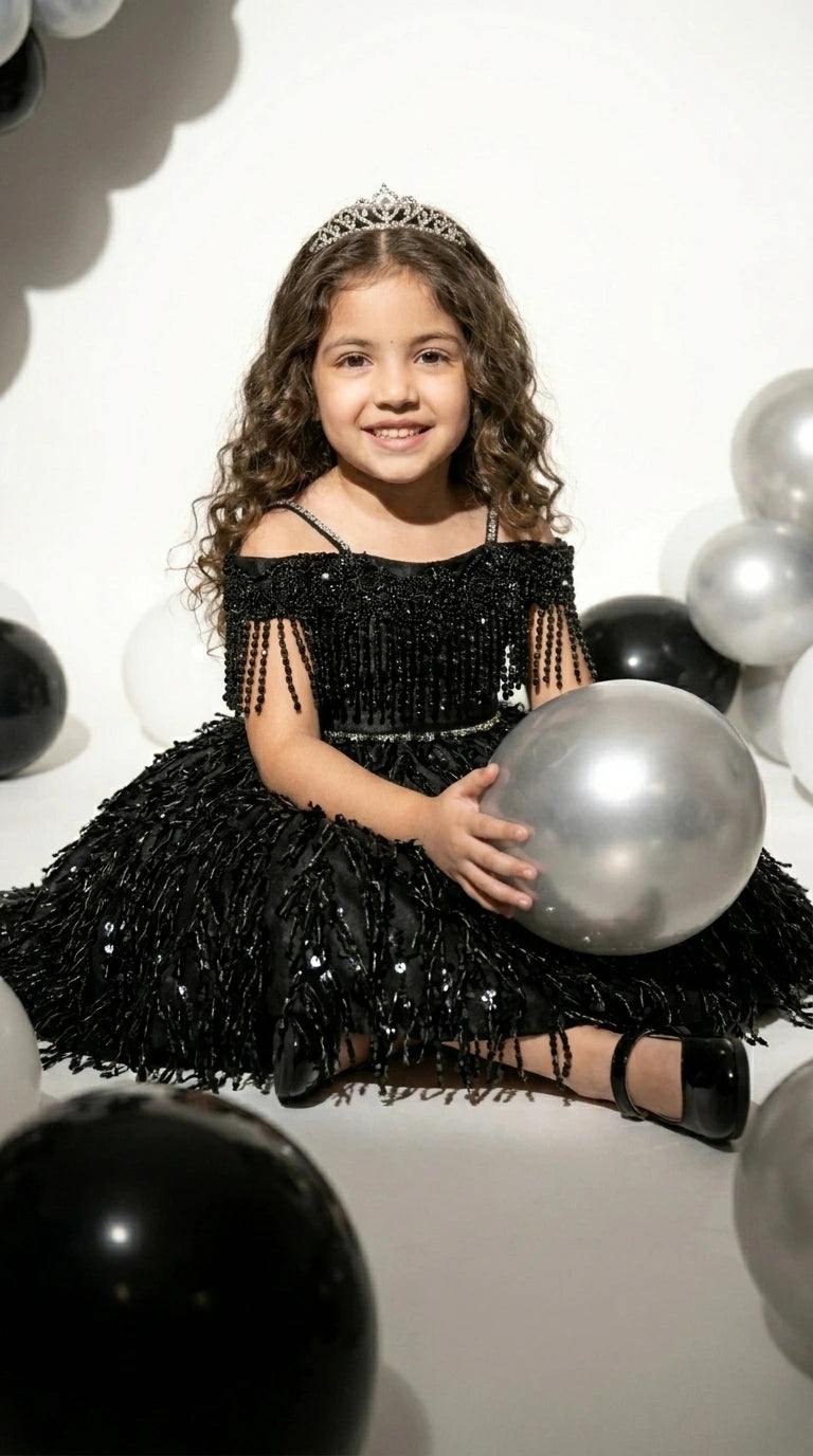 Midnight Glam Princess Dress