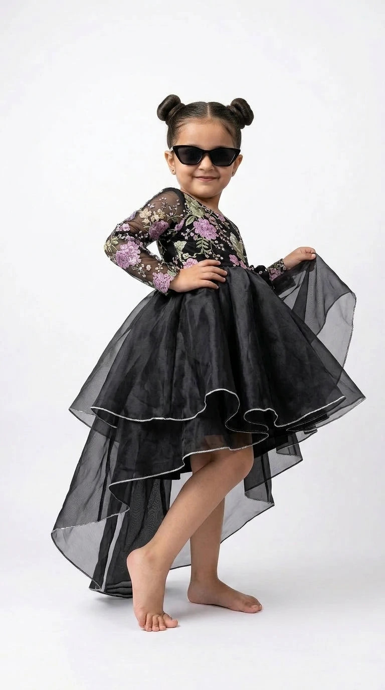 Midnight Black Designer Dress