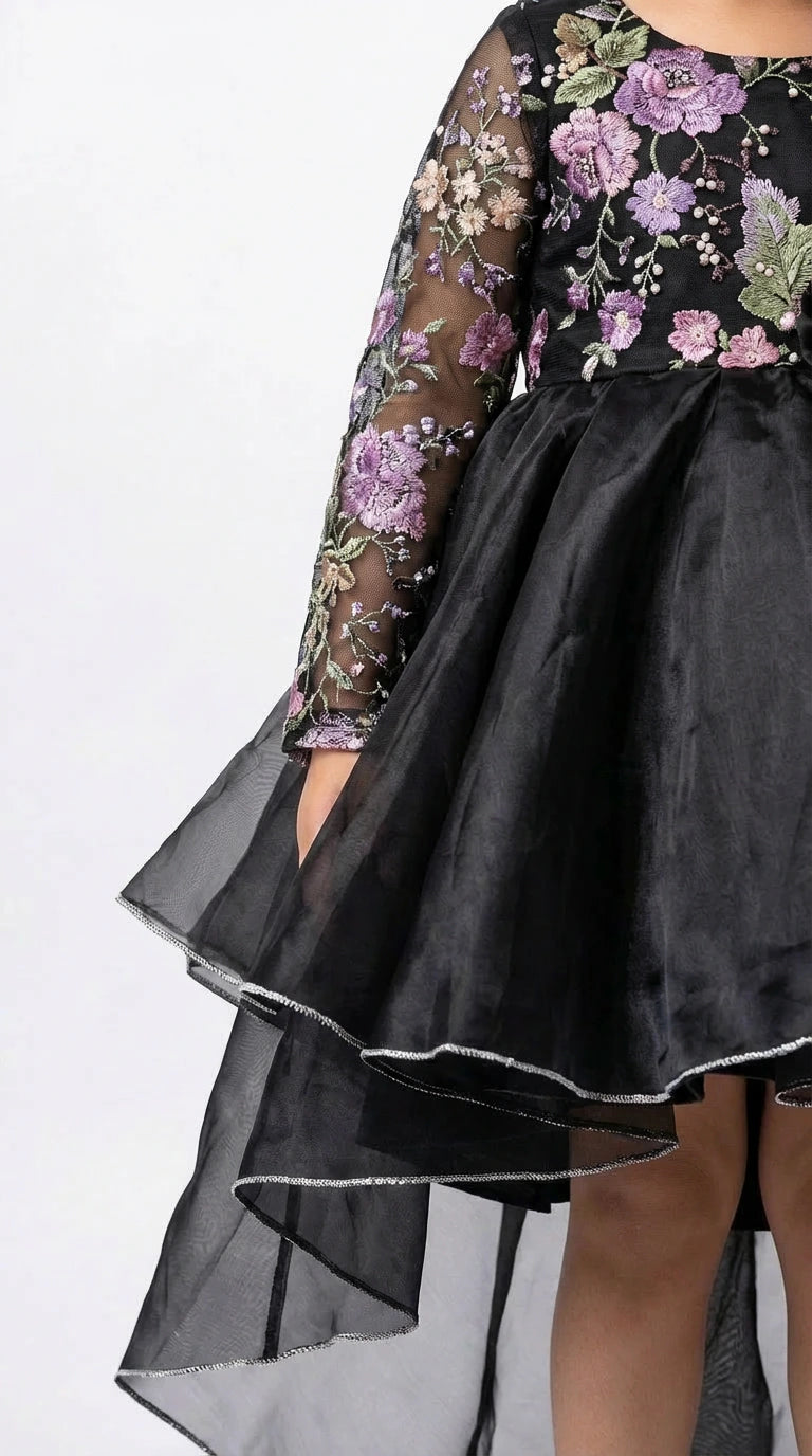 Midnight Black Designer Dress