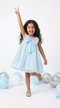 Sky Bow Princess Dress