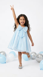 Sky Bow Princess Dress
