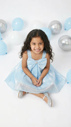Sky Bow Princess Dress