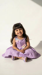 Lavender Bloom Party Dress