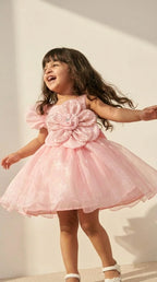Blush Petal Princess Dress