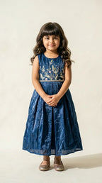 Midnight Bloom Party Dress