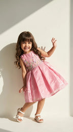 Blush Sparkle Party Dress