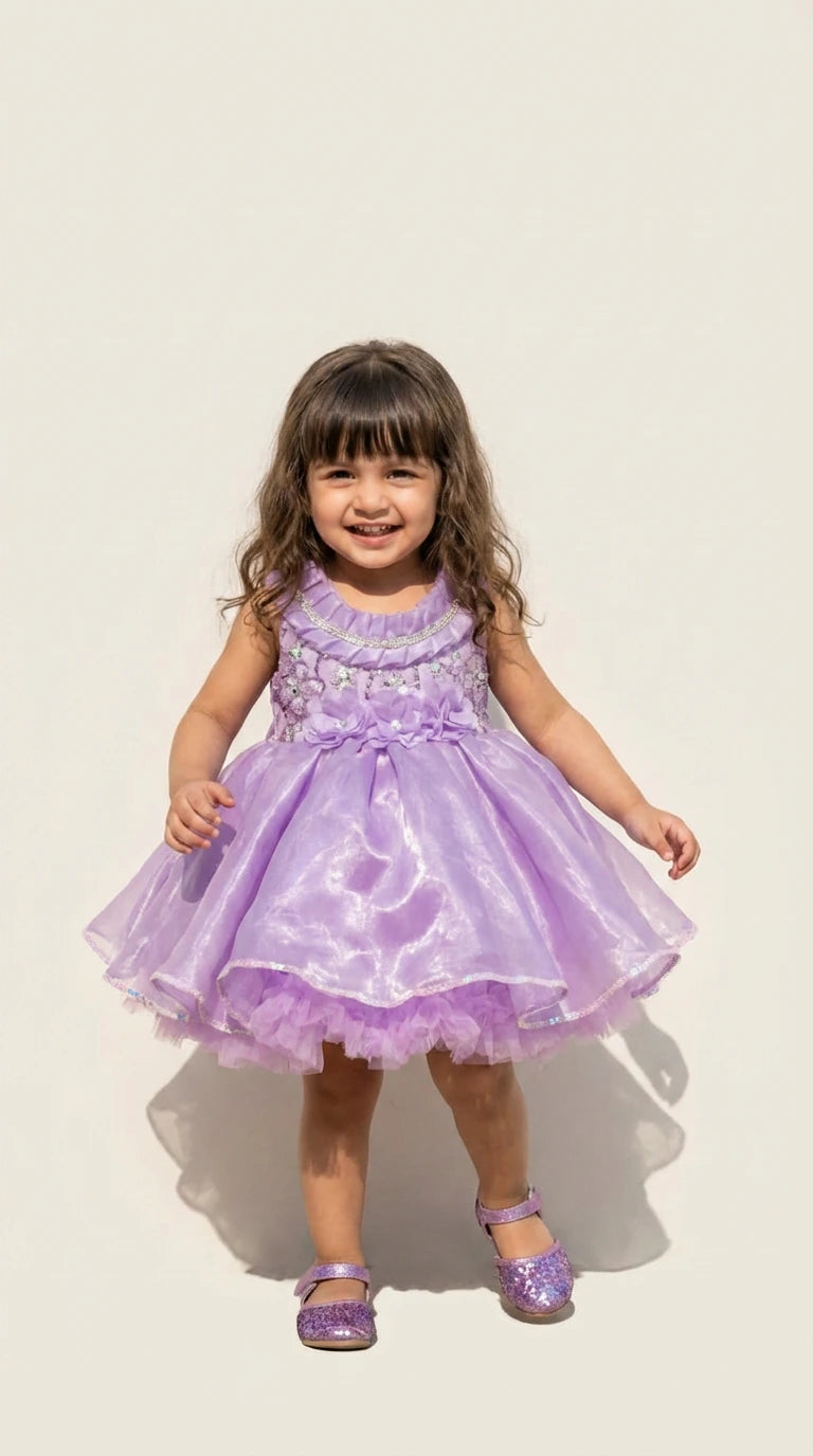 Lavender Princess Party Dress