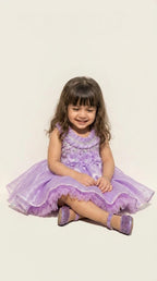 Lavender Princess Party Dress