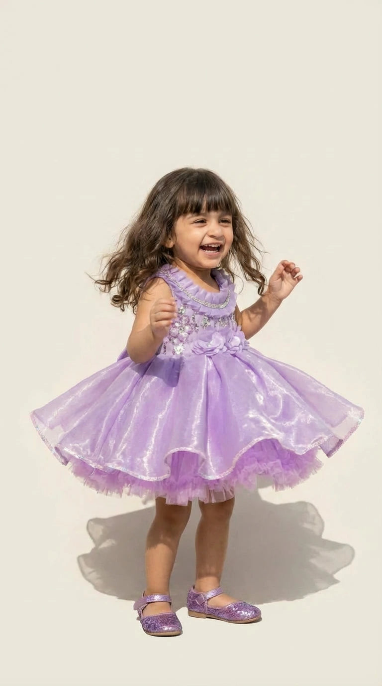 Lavender Princess Party Dress