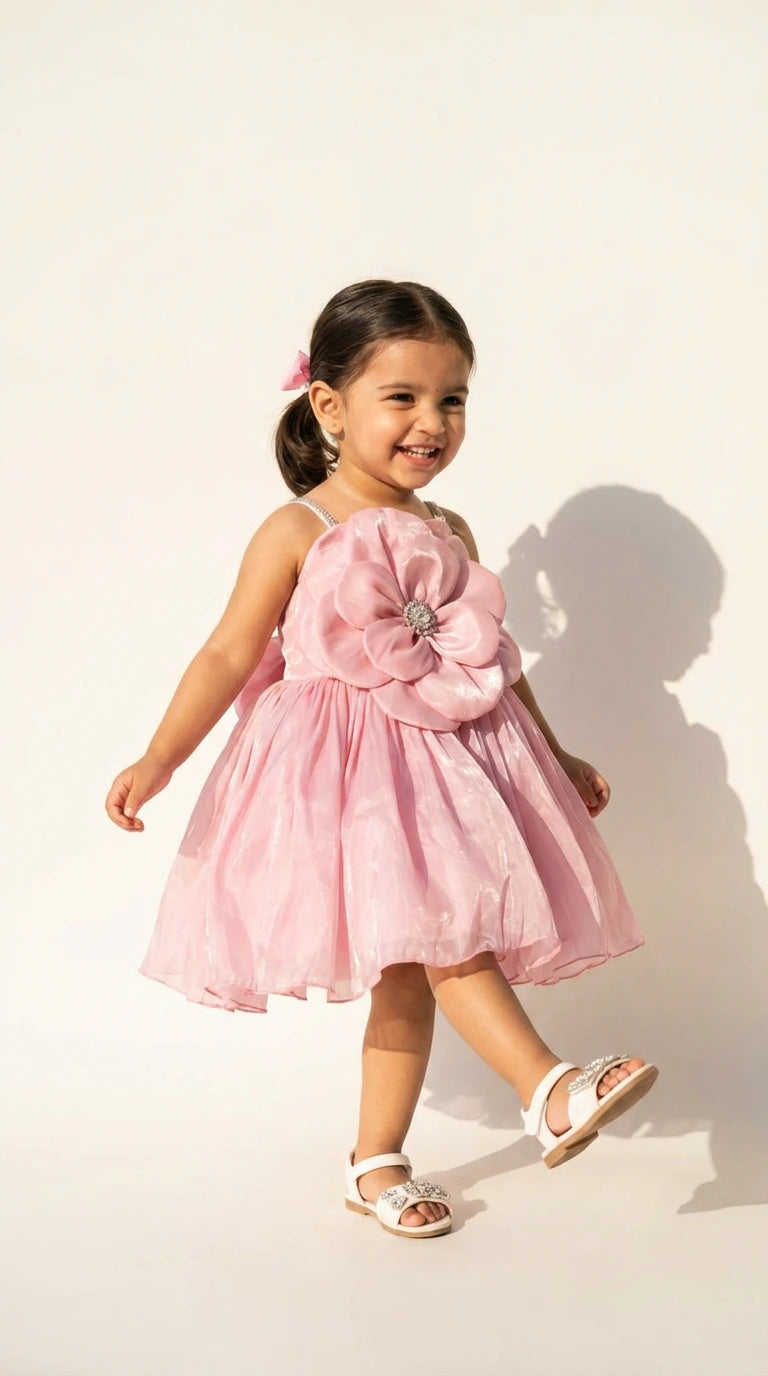 Ethnia Pink Petal Charm Dress