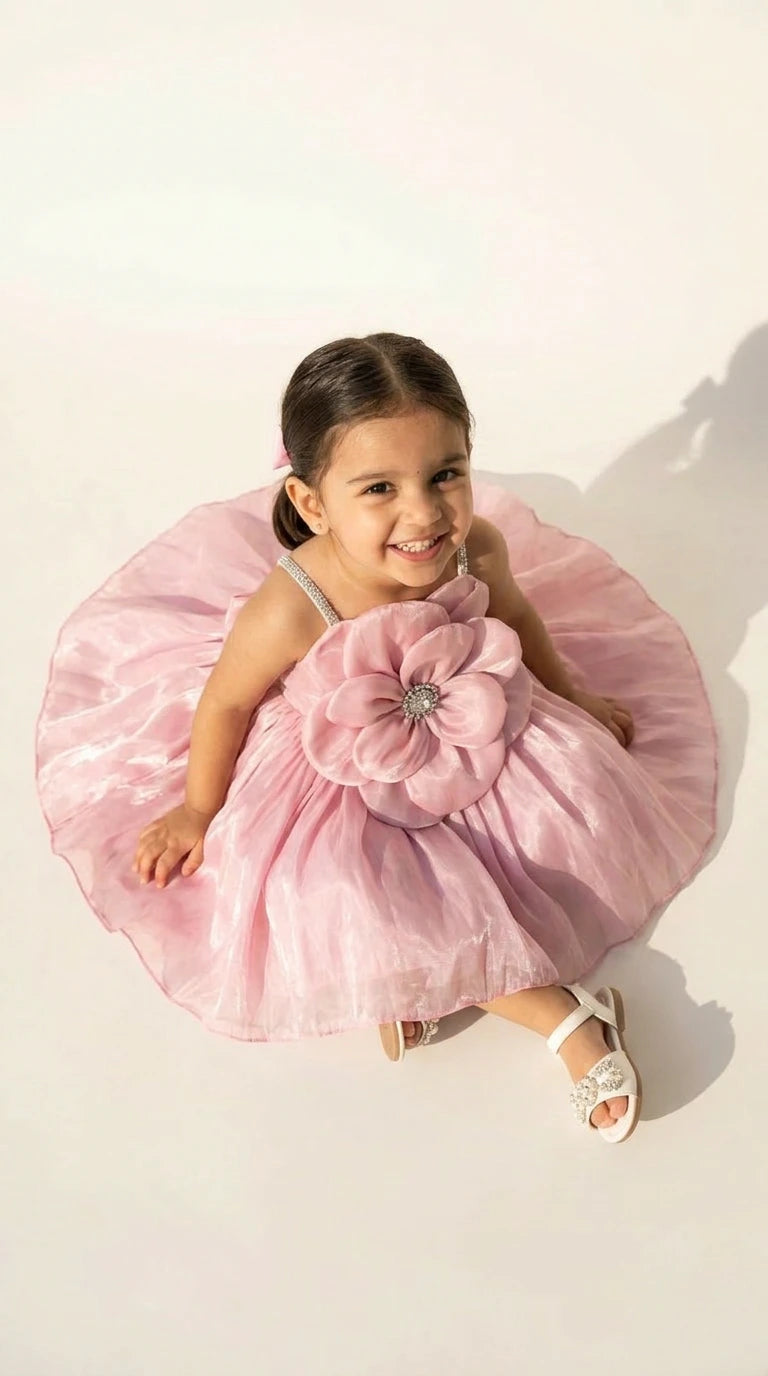 Ethnia Pink Petal Charm Dress