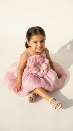 Ethnia Pink Petal Charm Dress