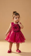 Fuchsia Rose Party Dress