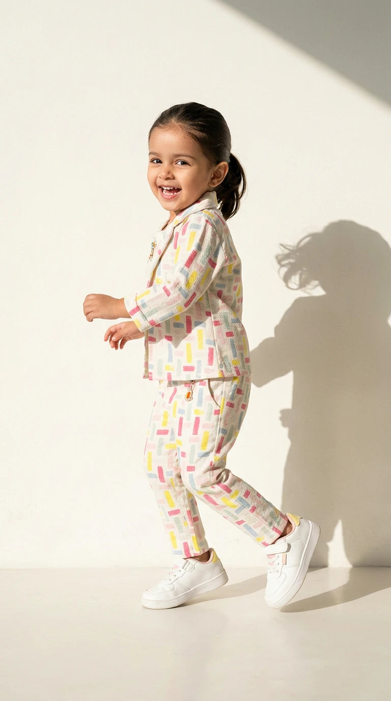 ETHNIA Playful Printed Lounge Set